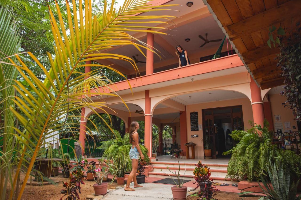 La Casona Hostel Puerto Escondido  Ngoại thất bức ảnh