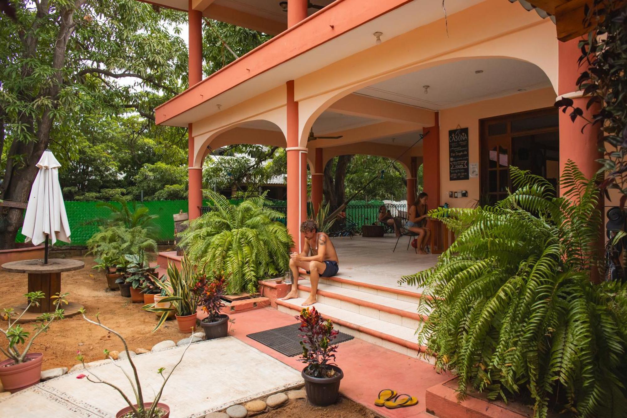 La Casona Hostel Puerto Escondido  Ngoại thất bức ảnh